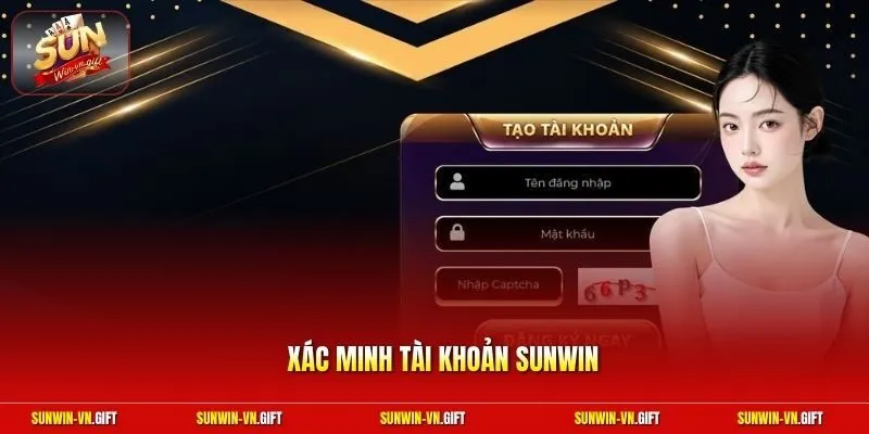 Xác minh tài khoản Sunwin